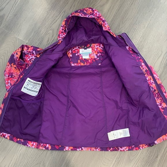 Columbia Girls Kids Spring Jacket Coat Size Small 8 - Picture 6 of 8